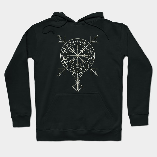 Viking symbol Hoodie by printedartings